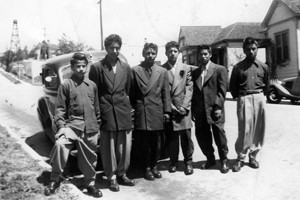 Latino Americans Mexican-Americans in Los Angeles, about 1943.