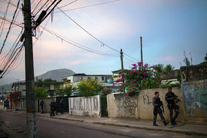 Troops in Favela